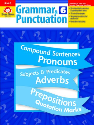 cover image of Grammar & Punctuation, Grade 6+